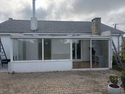 CONSTRUCTION D'UNE EXTENSION EN OSSATURE BOIS A GROFFLIERS... 
