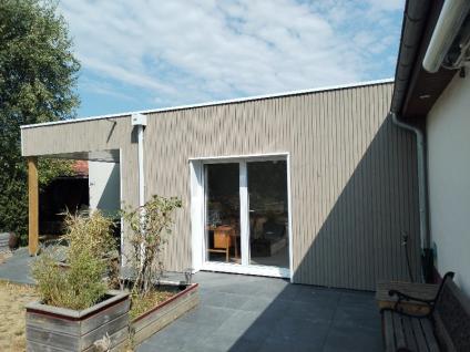 EXTENSION EN OSSATURE BOIS A  VERTON...
