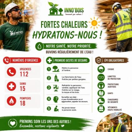 FORTES CHALEURS - HYDRATONS-NOUS !!!