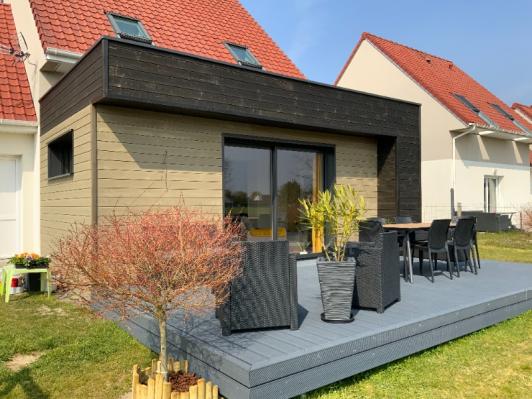 Extension de maison bois berck Extension de maison bois berck