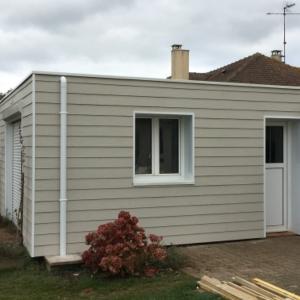 HABILLAGE D’UN GARAGE À BERCK VILLE EN FIBROCIMENT