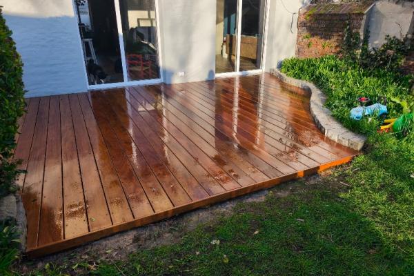 TERRASSE EN CUMARU A BERCK (62600) - 2 JOURS ET DEMI DE TRAVAIL