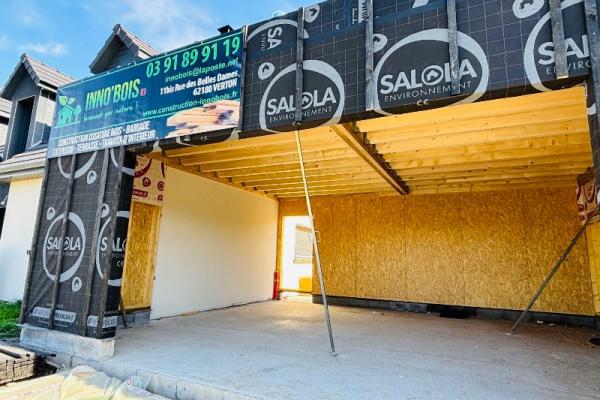 EXTENSION EN COURS SUR LA COMMUNE DE GROFFLIERS - 62600