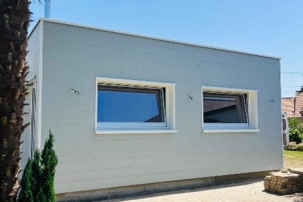 EXTENSION EN OSSATURE BOIS A GROFFLIERS (62600)