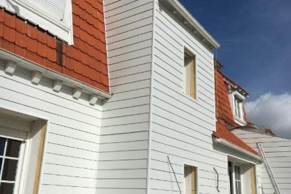 ISOLATION PAR L'EXTERIEUR  D'UNE MAISON A BERCK SUR MER (62600)