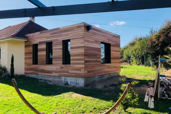 EXTENSION REALISEE DE A à Z A WAILLY BEAUCAMP AVEC UNE SUPERBE TERRASSE DE 270M² 