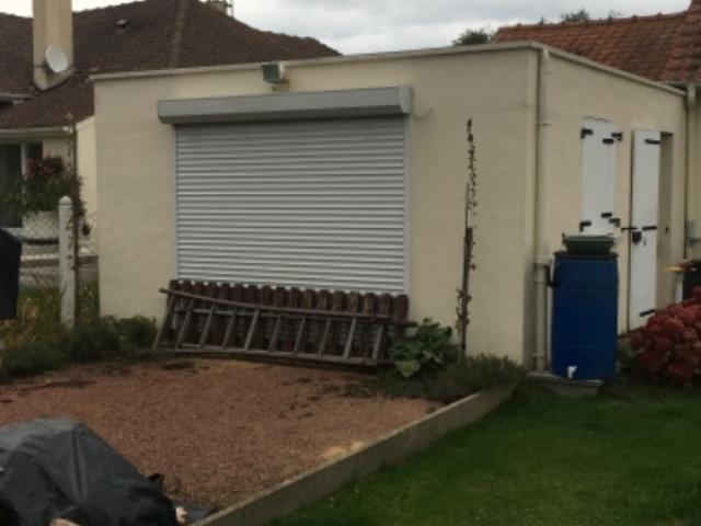 HABILLAGE D’UN GARAGE À BERCK VILLE EN FIBROCIMENT