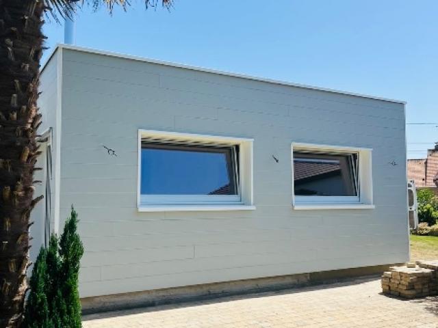 EXTENSION EN OSSATURE BOIS A GROFFLIERS (62600)