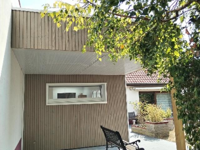 EXTENSION EN OSSATURE BOIS A VERTON...