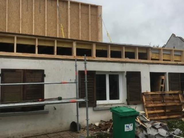 SURELEVATION D'UNE MAISON  EN OSSATURE BOIS A MAINTENAY (62870)