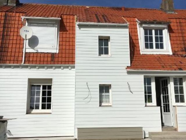 ISOLATION PAR L'EXTERIEUR  D'UNE MAISON A BERCK SUR MER (62600)