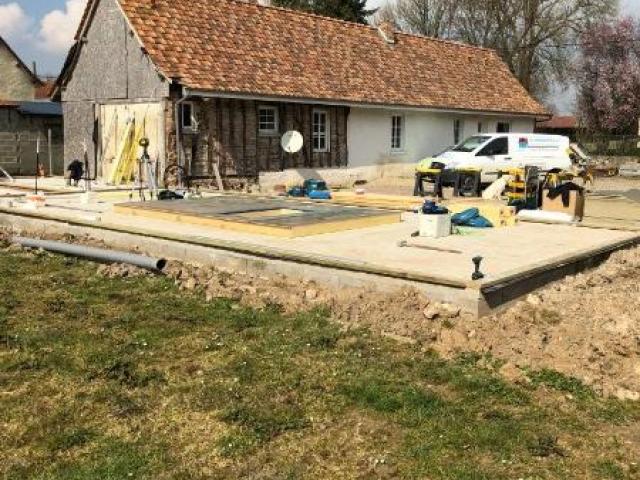 EXTENSION D'UNE MAISON EN OSSATURE A PROXIMITE DE LA BAIE DE SOMME (80150)