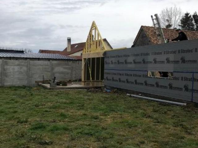 EXTENSION D'UNE MAISON EN OSSATURE A PROXIMITE DE LA BAIE DE SOMME (80150)