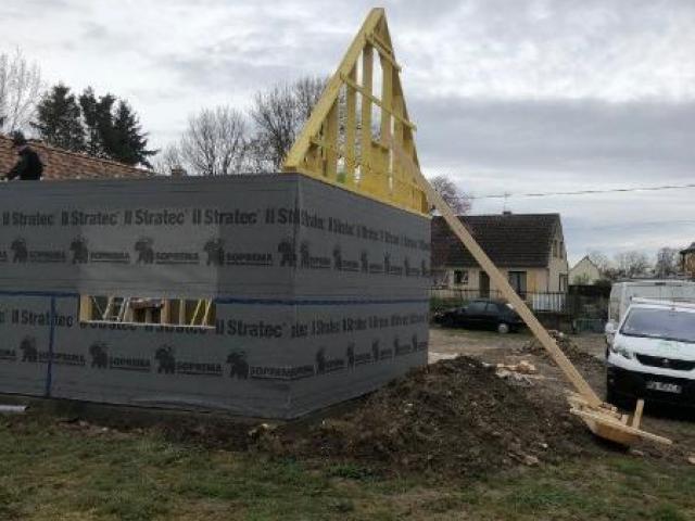 EXTENSION D'UNE MAISON EN OSSATURE A PROXIMITE DE LA BAIE DE SOMME (80150)