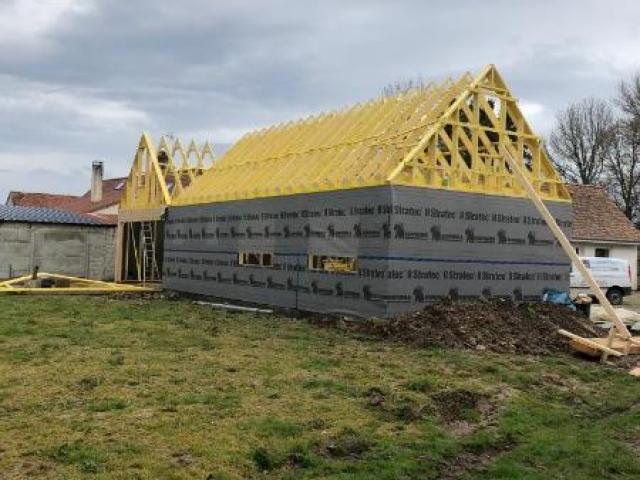 EXTENSION D'UNE MAISON EN OSSATURE A PROXIMITE DE LA BAIE DE SOMME (80150)