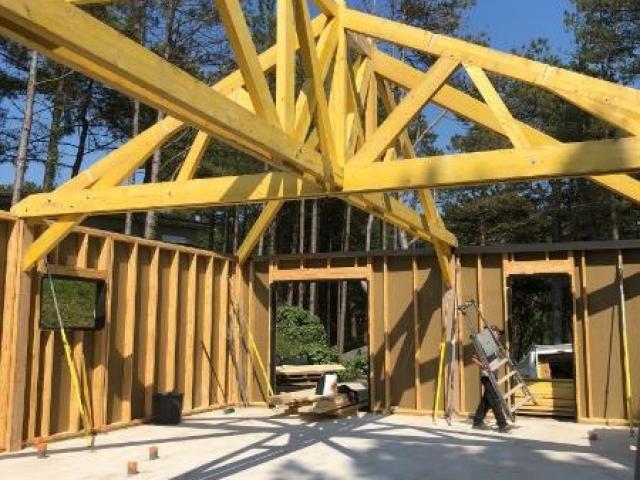 CONSTRUCTION D'UNE MAISON EN BOIS AU TOUQUET PARIS PLAGE (62520)