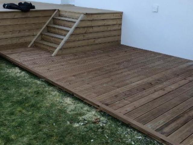 GRANDE TERRASSE SUSPENDUE A BERCK PLAGE