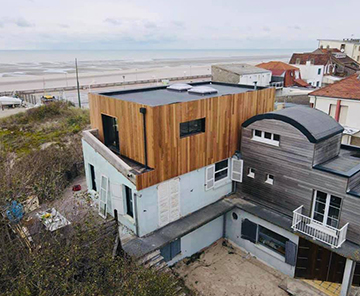 maison en  bois